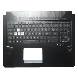 Clavier repose-paume pour ordinateur portable ASUS FX705GE-1A, nouveau clavier noir rétro-éclairé sans pavé tactile SP espagnol 90NR00Z1-R31SP1 V170746