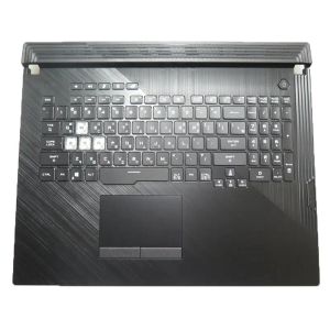 Clavier repose-paume pour ordinateur portable ASUS G731GU-1C, nouveau couvercle noir avec rétro-éclairage avec pavé tactile KR coréen 90NR01T3-R33KO0 V185062DS1 KR
