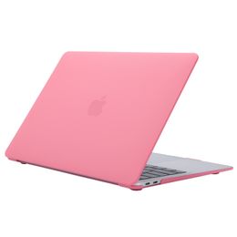 Caso protector para laptop para MacBook Air 13 '' 13.3 pulgadas A1466/A1369 Capa de carcasa dura de plástico suave de crema