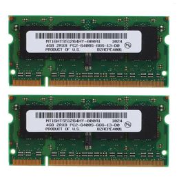 Ordinateur portable Ram 800Mhz PC2 6400 SODIMM 2RX8 200 broches pour mémoire Intel AMD