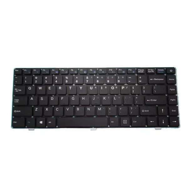 Clavier de remplacement pour ordinateur portable pour irbis nb99 anglais us noir sans cadre nouveau