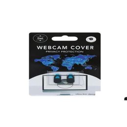 Ordinateur portable webcam Er Plastic Camera Security pour web PC ordinateur portable Sticker8305342 Drop livraison ordinateur ordinateur de mise en réseau Acce OTFSR