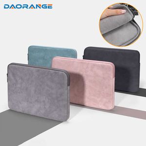 Laptop Sleeve Case for Macbook Air Pro Carrying Bag for Lenovo Asus HP Dell 11 13.3 14 15.4 15.6 Inch Notebook Shockproof Cover HKD230828