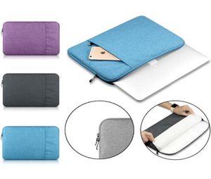 Laptop Sleeve Cases 11 12 13 15Inch voor MacBook Air Pro 129quot iPad Soft Cover Bag Case Samsung Computer8421136