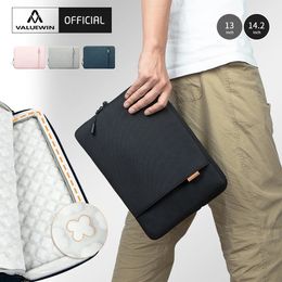 Laptop Sleeve Bag Voor Macbook Air Pro 13 142 Inch Zachte Tablet Case Notebook Draagtas Aktetas Matebook HP Dell 240223