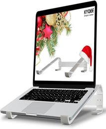 Support d'ordinateur portable pour bureau Support d'ordinateur ergonomique en aluminium Support d'ordinateur portable détachable Compatible avec MacBook Air Pro6437472