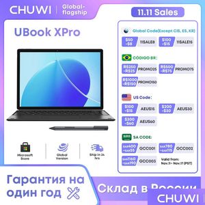 Laptops Chuwi 2023 13 Ubook Xpro 2 In1 Tablet Intel I5 10210Y Windows 11 2K 8Gb 512Gb 2.4G / 5G Wifi Ondersteuning Toetsenbord Stylus Pc Drop Del Dhdbs