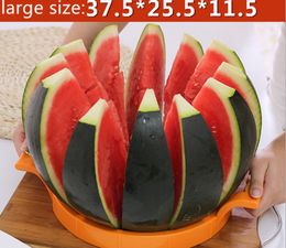 Lare taille aléatoire couleur cuisine outils pratiques créatif pastèque trancheuse Melon Cutter couteau acier inoxydable fruits coupe trancheuse