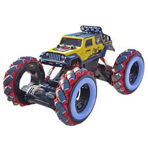 grote 1:10 rc auto rc auto 4wd 2.4hz off-road klimmen legering afstandsbediening auto high-speed truck met fancy led kinderspeelgoed