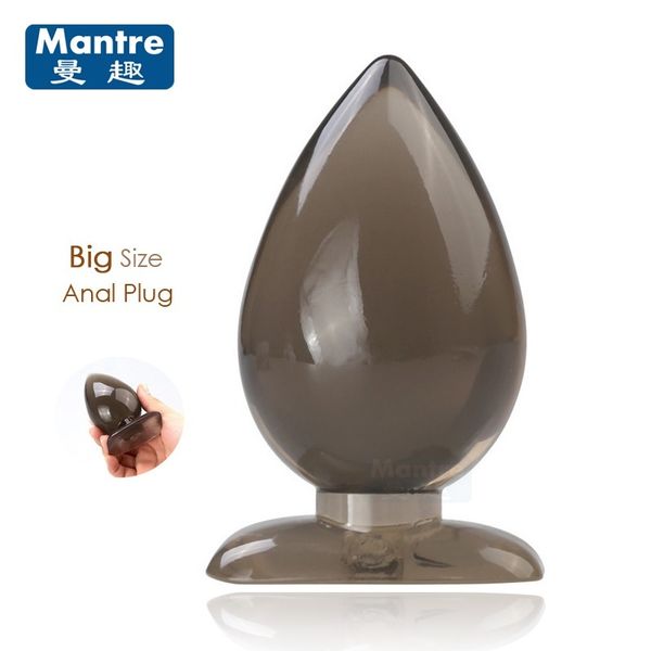 Grand 1 PC Énorme Anal Sex Toys Silicone Butt Plug Gode Produits Pour Adultes Pour Femmes Hommes Avec Emballage Au Détail Cadeau juguetes eroticos S924