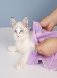 Grote 664302cm Super absorberende handdoek Snel droog Pet Bath Soft L Machine Wasbaar Geschikt voor honden en katten Elke grootte PETS3418735