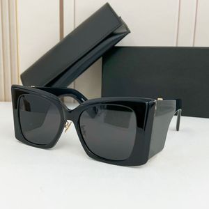 Grandes lunettes de soleil Blaze noires pour femmes grands créateurs Sonnenbrille Gafas De Sol lunettes de protection avec boîte