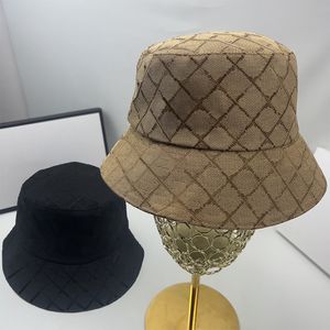 Grand seau chapeau pour homme femme classique chapeaux de lettres de luxe Tendan de la mode Sunshade Marque décontractée quatre saisons Cap