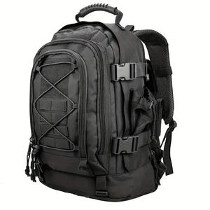 Mochila táctica militar para exteriores de gran capacidad 40L-64L, mochila para viajes, senderismo, Camping, herramienta de pesca, mochila para hombres y mujeres 240112