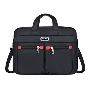 Mallettes de grande capacité Business Nylon Computer Sacs à main Portable Laptop Messenger Épaule Homme Sac Bolso Maletas Homme 211218