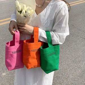 Grande capacité décontracté toile fourre-tout femmes sacs à main lettre épaule sac à bandoulière Shopper sac à main pour seau 240322