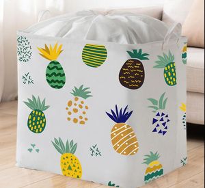 grande capacité coton linge panier de rangement grand faisceau bouche cordon pliable vêtements couette sac de rangement débris magasin sac usine directe