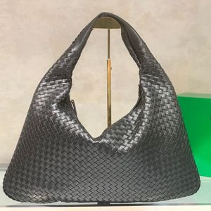 Designertas met grote capaciteit Hop Women Weave B Hobo Bag 10A Intrecciato kalfsleer gehaakte onderarmtas Topkwaliteit interne ritssluiting