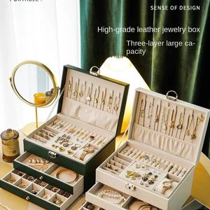 Collier de boîte à bijoux exquis haut de gamme Luxur Luxur