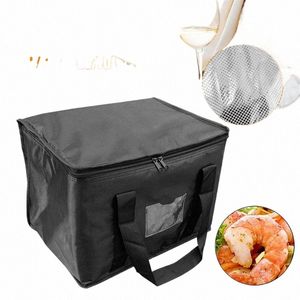 Bolsa de refrigerador portátil de gran capacidad PACA DE ICE PAQUETE DE ASULATIA ASULTADO Bolsas de picnic de comida térmica aislada para mujeres U2Q5#