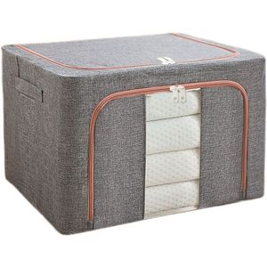 Grote capaciteit quilt opbergtas garderobe kleding organizer huishouden deken rits sorteerzakken