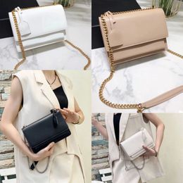 10A TOP LUXURYS Designers Sacs à bandoulière 22 cm Gold Silver Chain Handsbag Rabag Messenger Femmes Fashion Vintage Handbags Girl Crossbody Clutch Cross Body