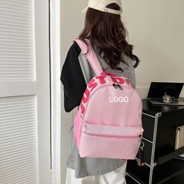 Sac à dos simple de grande capacité Nouvelle tendance Mori Style Schoolbag Beau saison d'ouverture High School Junior High School Backpacks