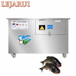 Nettoyeur de petits poissons de grande capacité/éliminateur de petites écailles de poisson électrique/Machine automatique de détartrage de poisson