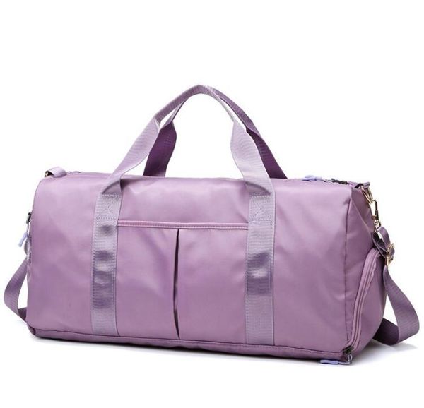 Bolsa de gran capacidad para deportes, gimnasio, Fitness, gran capacidad, posición de zapato, bolsas de yoga, separación de ropa seca y húmeda, bolsa de viaje de negocios