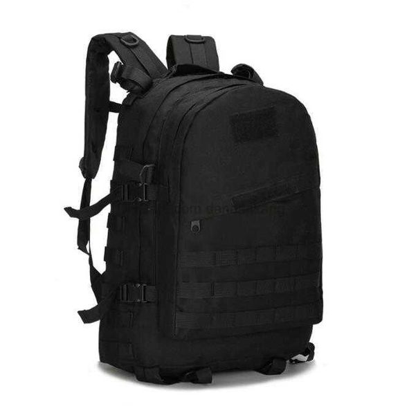 Mochilas tácticas de gran capacidad Bolsas de asalto del ejército Molle Paquete de senderismo al aire libre Hombre Trekking Camping Caza Mochila camo impermeable mochila deportiva