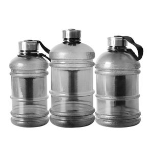 Grote CapCity Water Bottle Shaker met Handvat Outdoor Fitness Running Gym Training Plastic Sportflessen