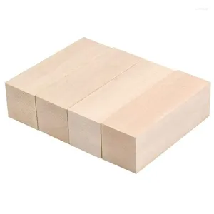 Grote houtsnijwerkblokken Whittling Basswood Onafgewerkte zachte set voor beginners