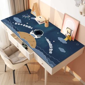 Grand tapis de souris mignon Extra grand bureau antidérapant protecteur de Table en cuir imperméable tapis de jeu pour le travail de bureau de jeu