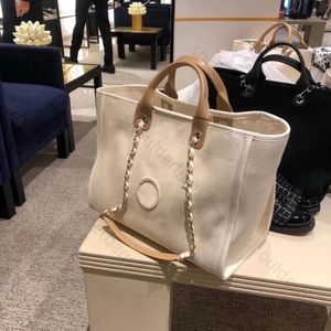 grote designertassen klassieke bloem strand draagtas top luxe grote capaciteit hoge kwaliteit tas celebrity party transparant beige zwart veelzijdige mode tassen