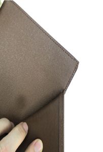 GRANDE AGENDAE DE BUREAU CONSEILS COVERS PLANIFICATEUR Men A5 Notebook Journal Journal Luxury Designer Agendas Case Protective Case Card Passeport WA4166116