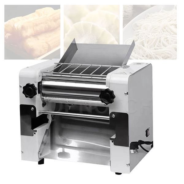 Máquina de prensado automático de corteza de pastel, envoltorio laminador de masa grande, fabricante de láminas de rollo de panqueque comercial para Dumpling