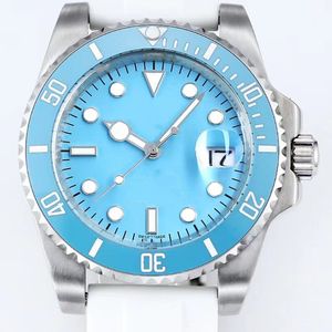 Grand boîtier d'usine montre de sport de plongée pour hommes de haute qualité deux options de mouvement miroir saphir personnalité de couleur différente montre de luxe unique à bas prix1