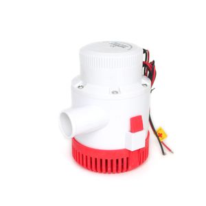 Flujo grande DC 12V 24 V Bomba de sentina 3700 GPH Bomba de agua eléctrica para accesorios para botes Marin, bomba de agua sumergible en bote 12 24 V Volt