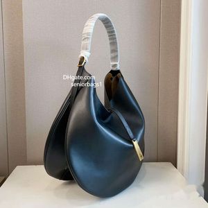 Bolso grande para mujer, bolso de sillín, bolso hobo de diseñador, bolso clásico de polo con identificación para las axilas, bolsos de mano para mujer, bolsos de hombro de moda de cuero real