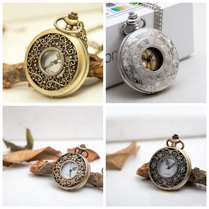 Groot opknoping horloge vogel van het paradijs vintage quartz 47mm zakhorloge ketting Koreaanse versie trui keten mode mode tafel sieraden