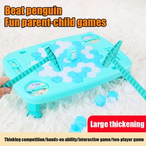 Grand coup de pingouin Trap IceBreaker Board Game Interactive Adult Kids Table Toys Toys Desktop Games Save Penguins Balance Cubes Ice Cubes