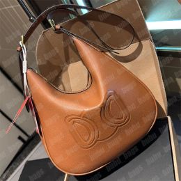 Bolso Hobo grande de diseñador, bolso Heloise, bolsos de cuero suave para mujer, bolsos con letras en relieve AVA Hobos, bolsos de hombro, bolso cruzado grande a2