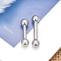 Grand cerce Piercing G23 Titanium 6G 10g 12g Boucles de bijoux pour le corps Punk Nose Bargon Labret sexy