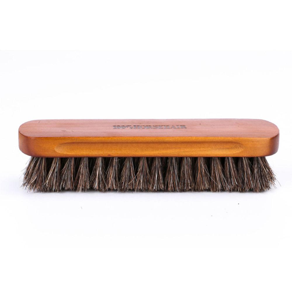 Escova de cabelo grande pincel de cavalo escova de escova de escova de limpeza de sapato de sapato