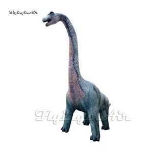 Grote opblaasbare dinosaurus brachiosaurus ballon schattige Jurassic World Air Blow Up Dionsaur met lange nek voor parkdecoratie