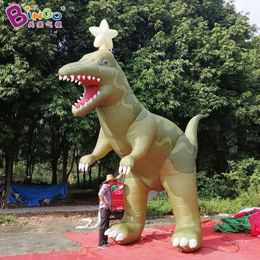 Grote opblaasbaar dinosaurusmodel winkelcentrum amusement park opblaasbaar dinosaurus simulatie activiteit decoratiemodel