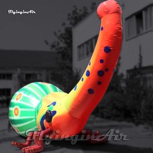 Grand ballon gonflable Fulfora Candelaria, modèle Animal de dessin animé, ballon d'insecte, lanterne soufflée à l'air, mouche pour la décoration du parc