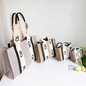 10a Canvas Grand sac fourre-tout bois 3 Size Sac de créateur acheteur Bag de la plage d'été Luxury