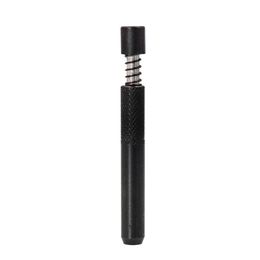 Grand Métal One Hitter Bat Pipes Printemps 78MM Aluminium Fumer Pirogue Sans Porte-Tuyau De Tabac Accessoires Grinder En Gros Personnalité Partie