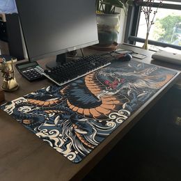 Grand Pad Mouse Chinese Dragon Gaming Accessoires HD Office Computer Keyboard Mousepad xxl PC Gamer Greekmyth Desk Mat 100x50cm